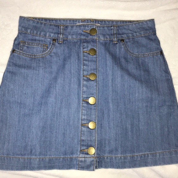 denim skirt - Picture 1 of 3